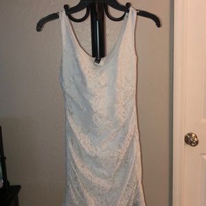 White lace dress